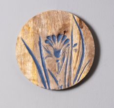 Floral Symphony Wall Plate Set of 4